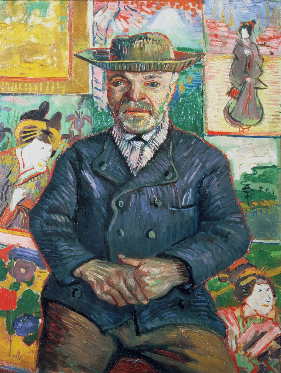 Pere Tanguy, 1887-88 tekijältä Vincent van Gogh