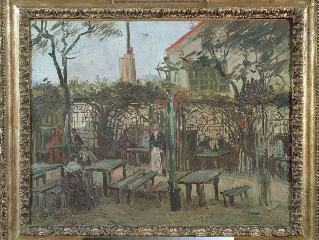 Pleasure Gardens Montmartressa, 1886 tekijältä Vincent van Gogh