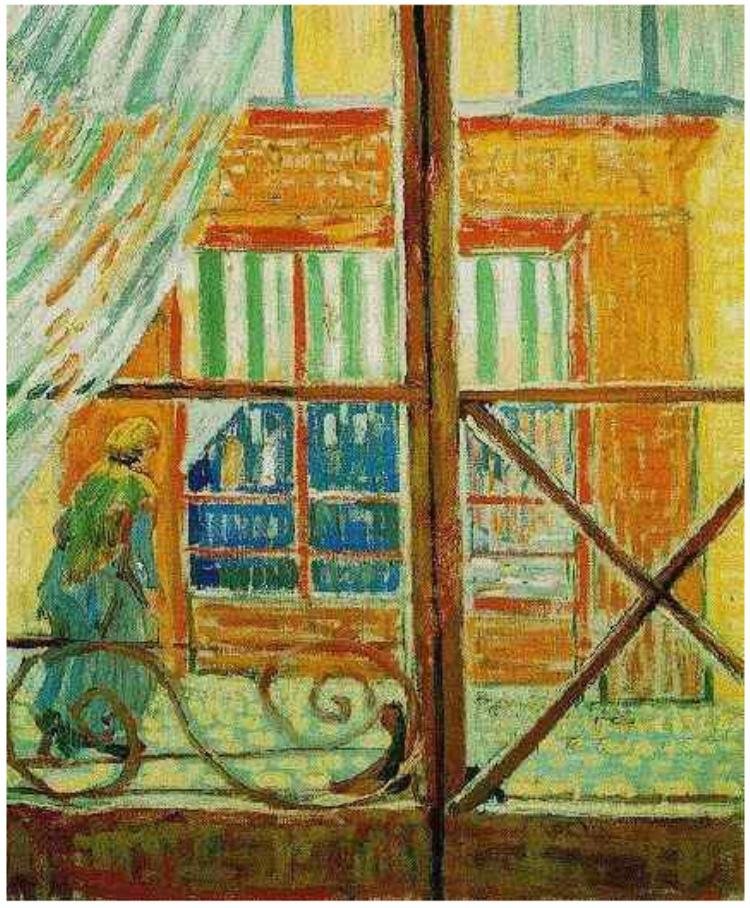 Porsaanlihakauppa Arlesissa tekijältä Vincent van Gogh
