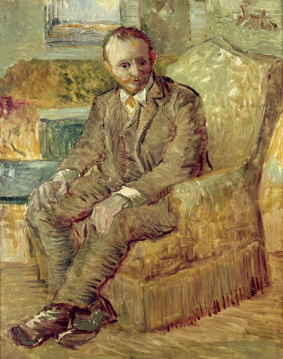 Alexander Reidin muotokuva, n. 1887 tekijältä Vincent van Gogh