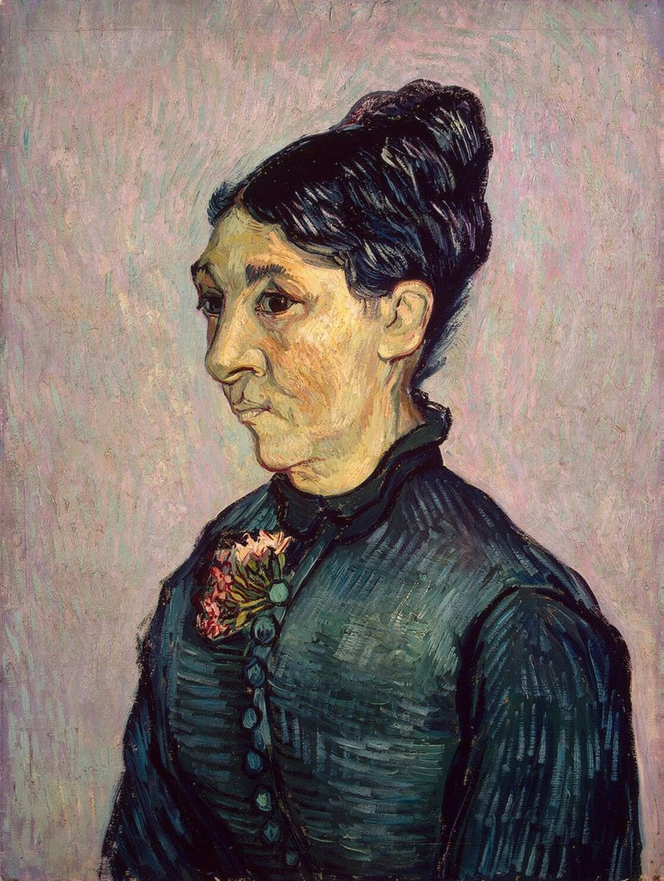 Madame Jeanne Lafuye Trabucin muotokuva, 1889 tekijältä Vincent van Gogh