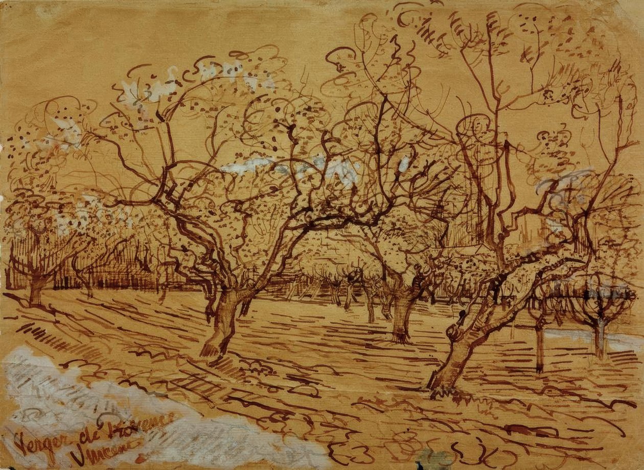 Provenzalischer Obstgarten tekijältä Vincent van Gogh