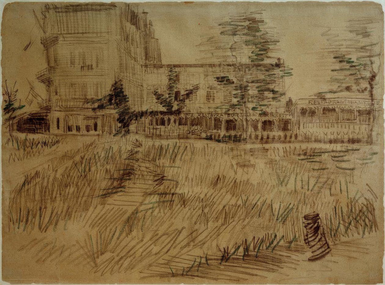 Ravintola De la Sirène Asnièresissa tekijältä Vincent van Gogh