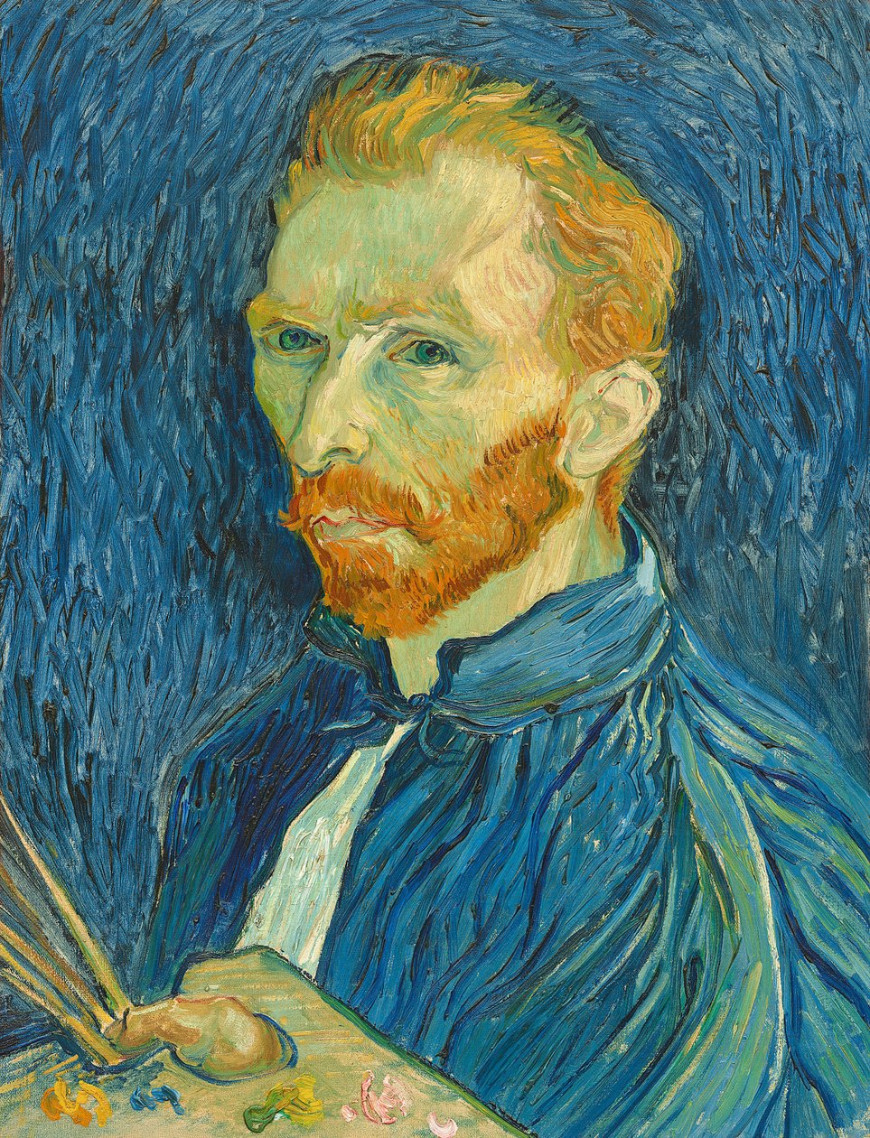 Omakuva, 1889 tekijältä Vincent van Gogh