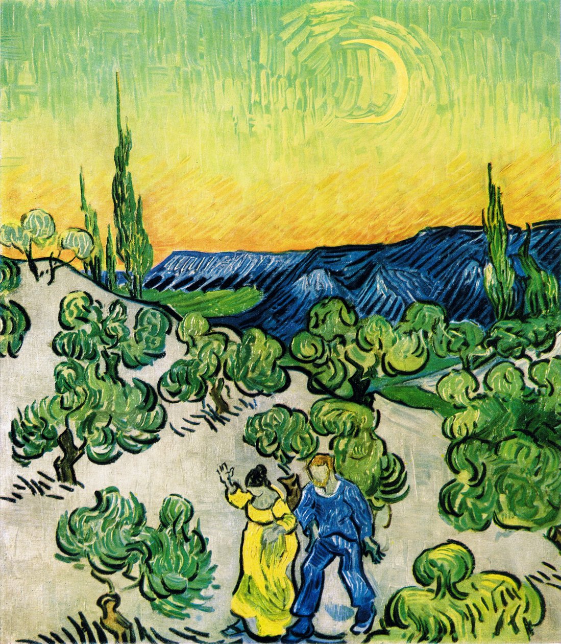 Kävele kuunvalossa tekijältä Vincent van Gogh