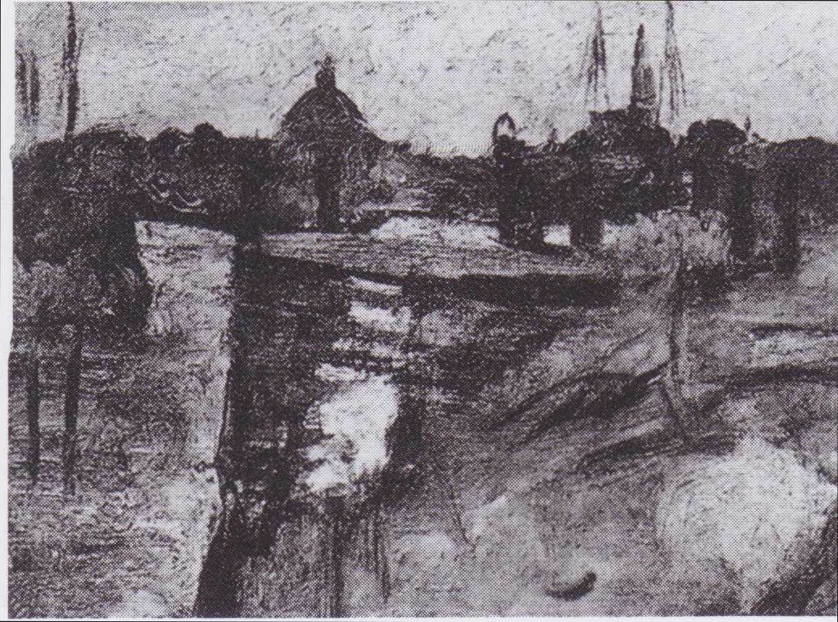 Kaupunkinäkymä Amsterdamiin tekijältä Vincent van Gogh