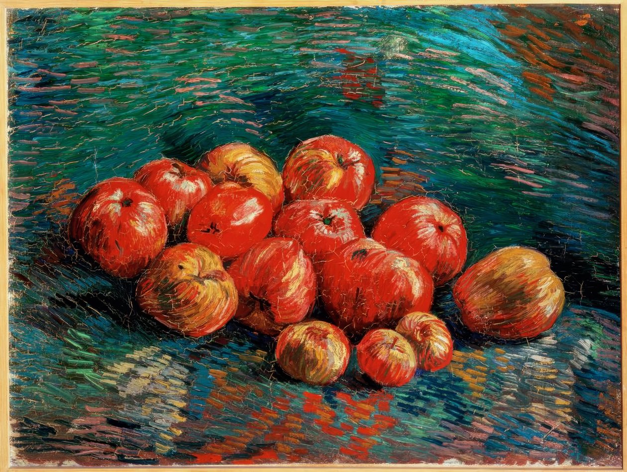 Stilleben mit Äpfeln tekijältä Vincent van Gogh