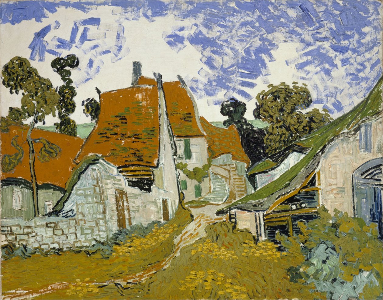 Katu Auvers-sur-Oisessa tekijältä Vincent van Gogh