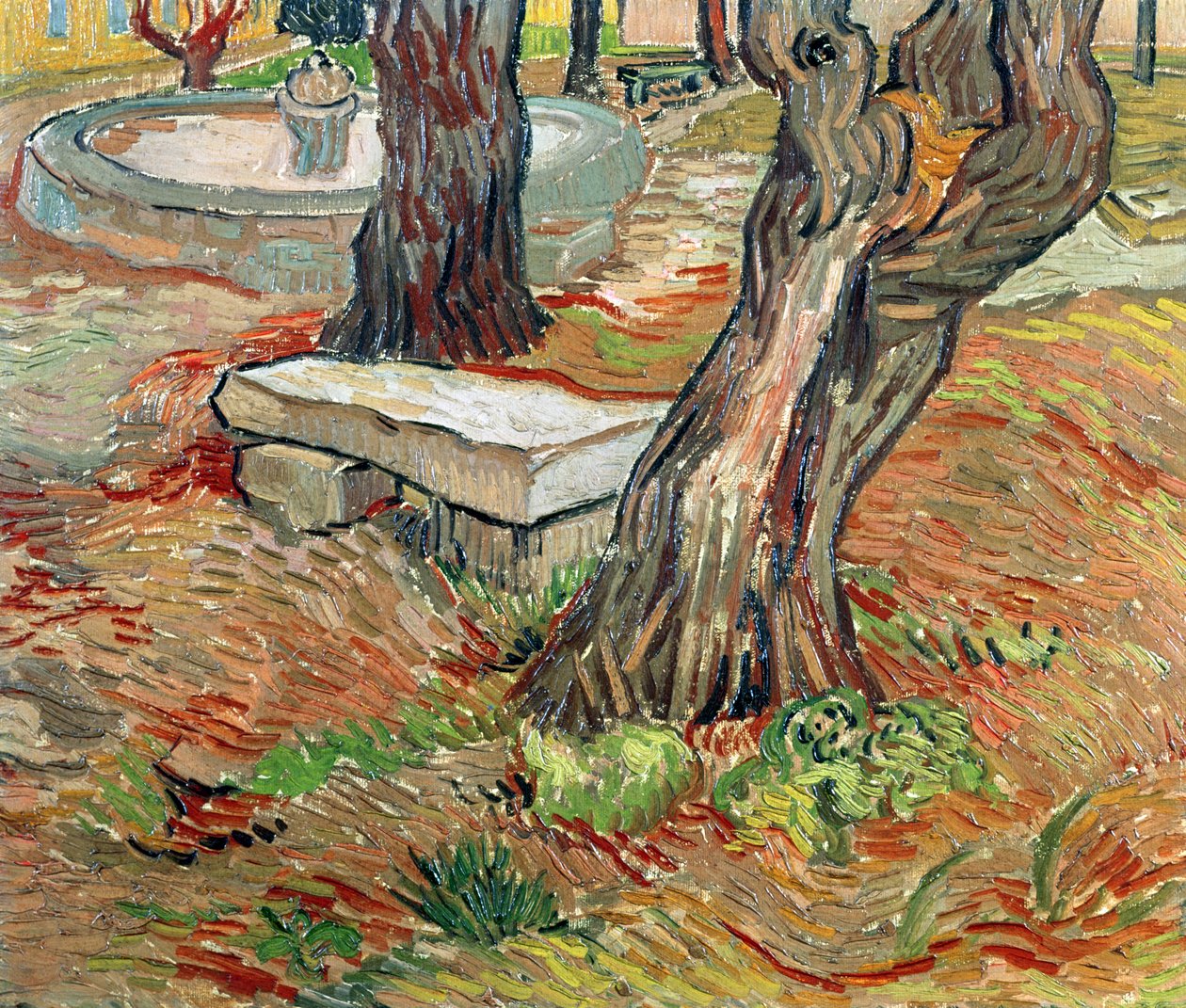 Penkki Saint-Remyssä, 1889 tekijältä Vincent van Gogh