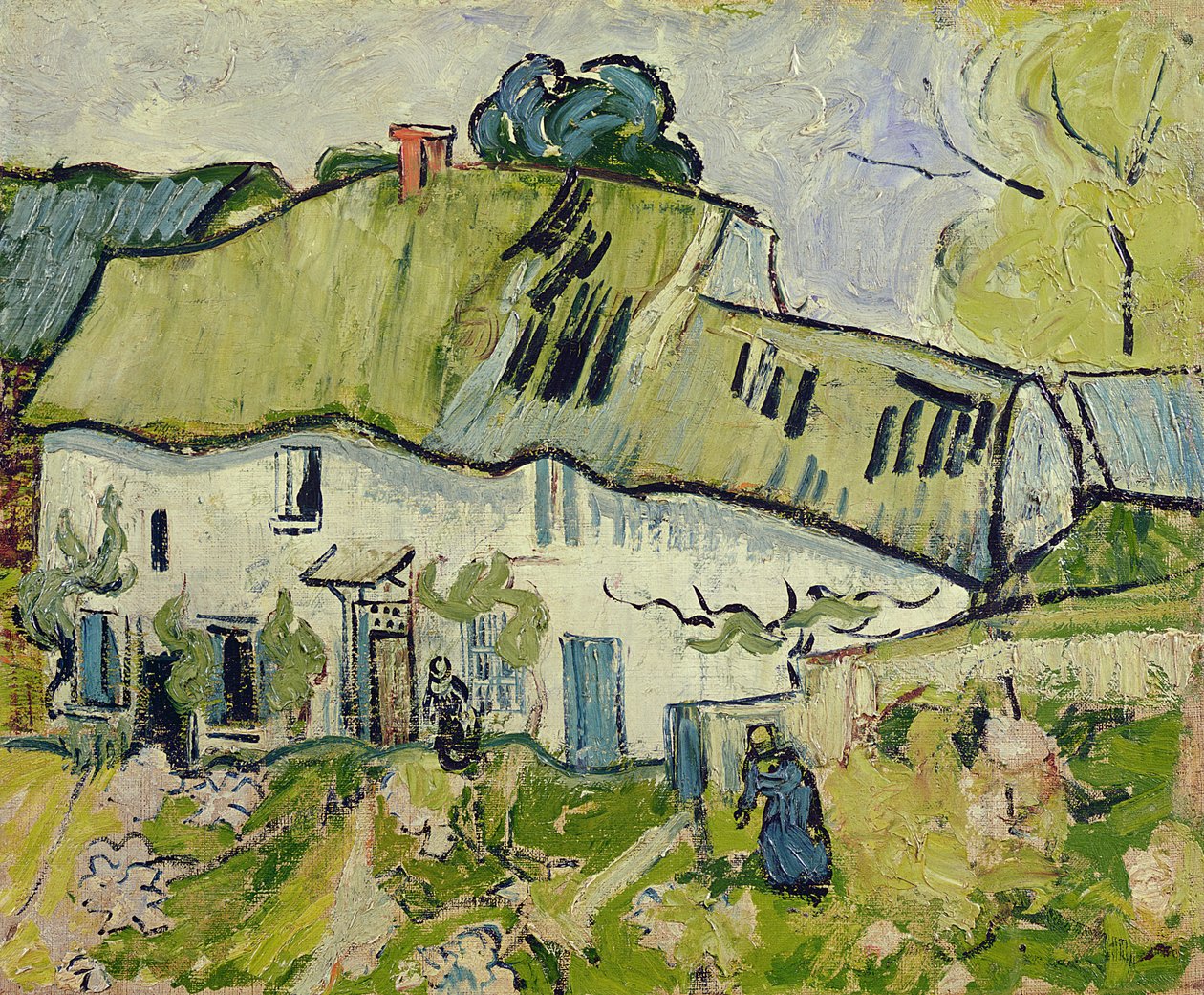 Maatila kesällä, 1890 tekijältä Vincent van Gogh