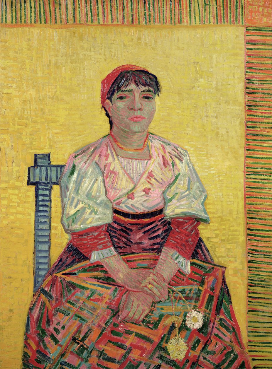Italialainen: Agostina Segatori, 1887 tekijältä Vincent van Gogh