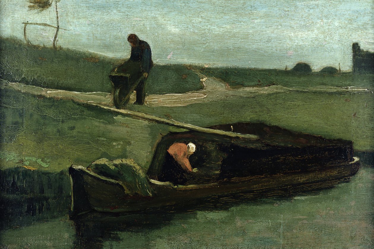 Turpeenottovene, 1883 tekijältä Vincent van Gogh