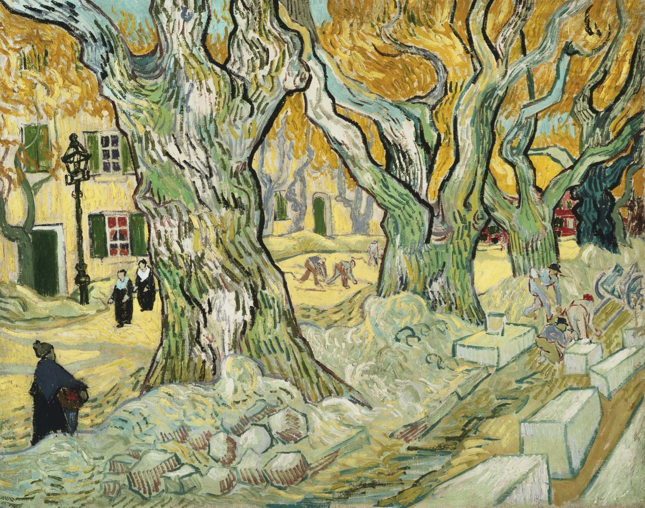 Road Menders tekijältä Vincent van Gogh