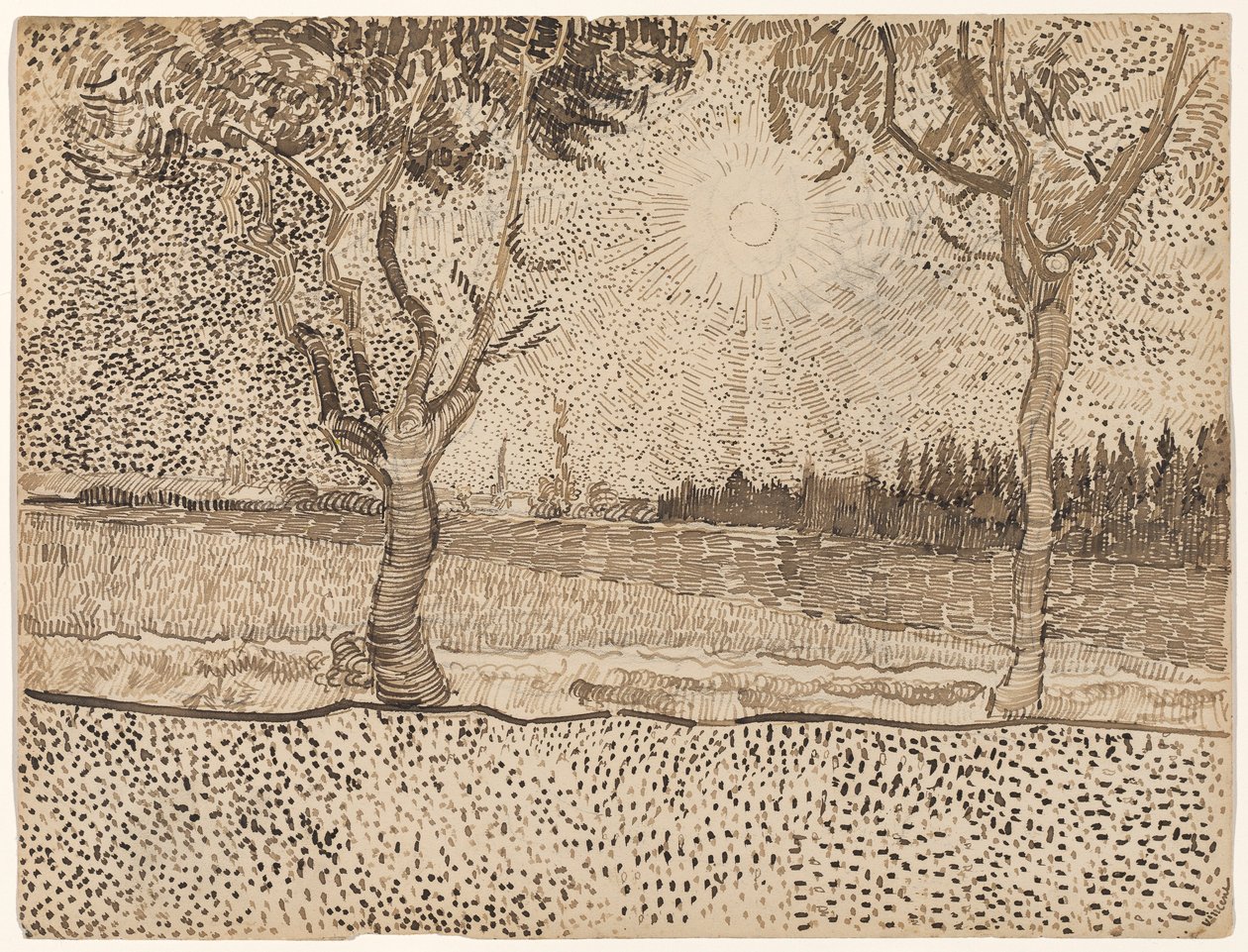 Tie Tarasconiin tekijältä Vincent van Gogh