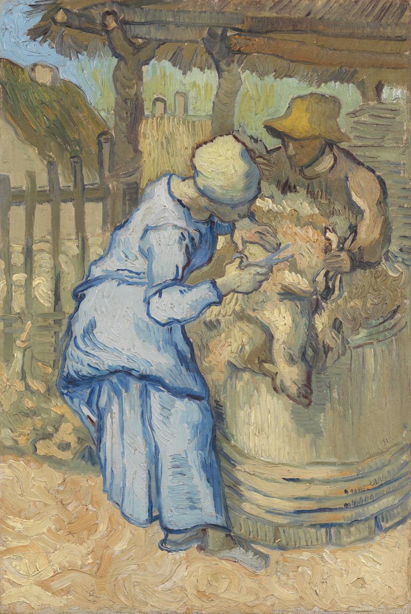 Lampaat (Milletin jälkeen) tekijältä Vincent van Gogh