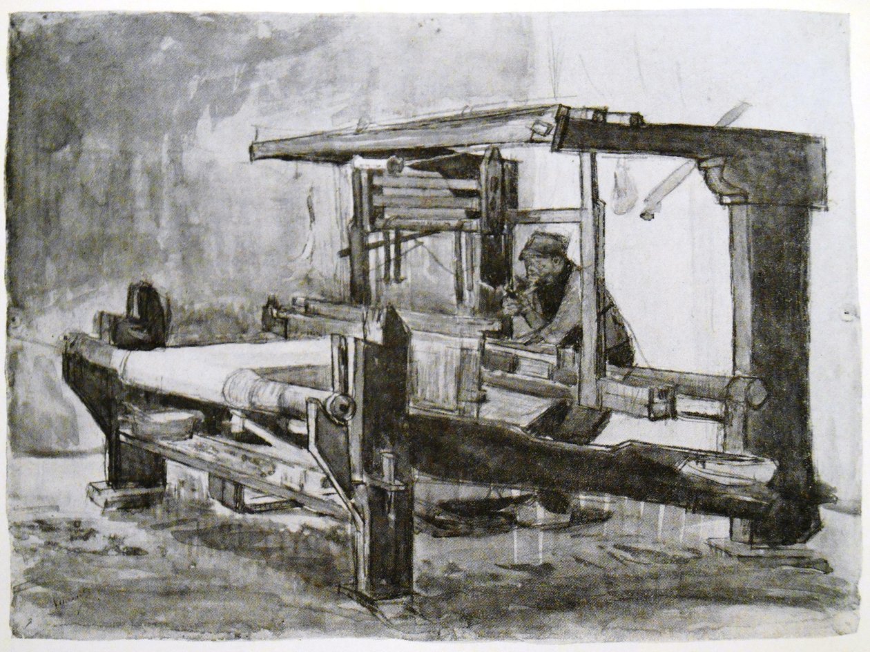Kutoja kangaspuussaan tekijältä Vincent van Gogh