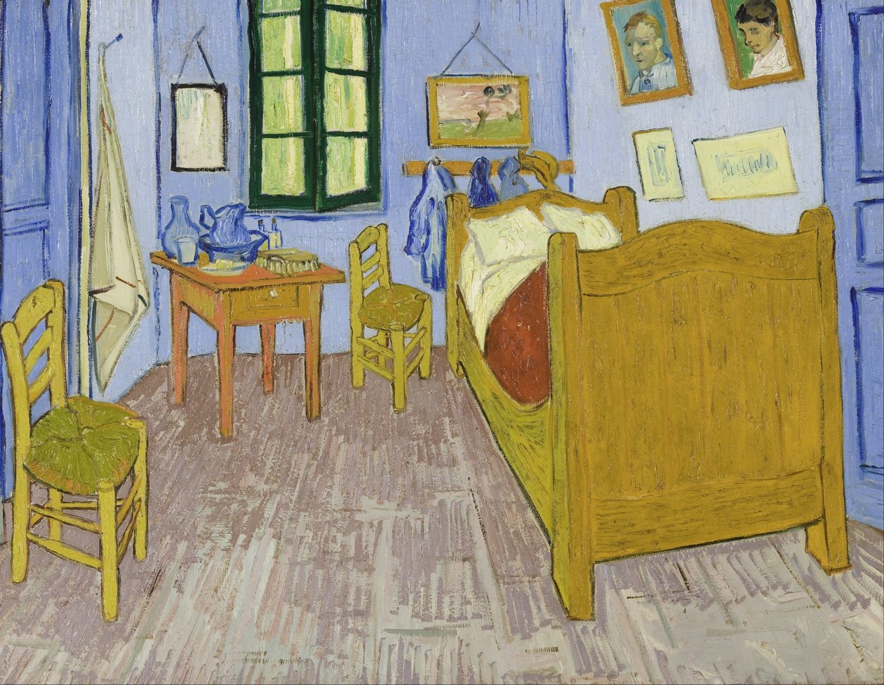 Van Goghin makuuhuone Arlesissa tekijältä Vincent van Gogh
