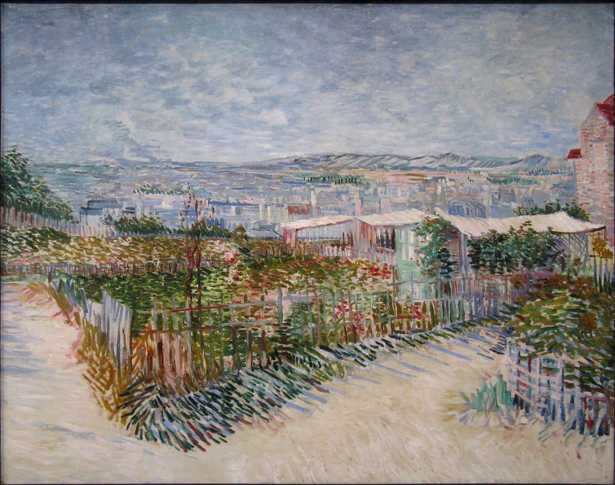 Kasvipuutarhat Montmartressa tekijältä Vincent van Gogh