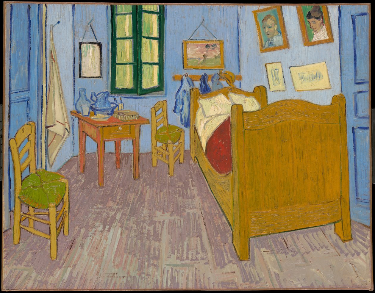 Vincent van Goghin makuuhuone Arlesissa tekijältä Vincent van Gogh