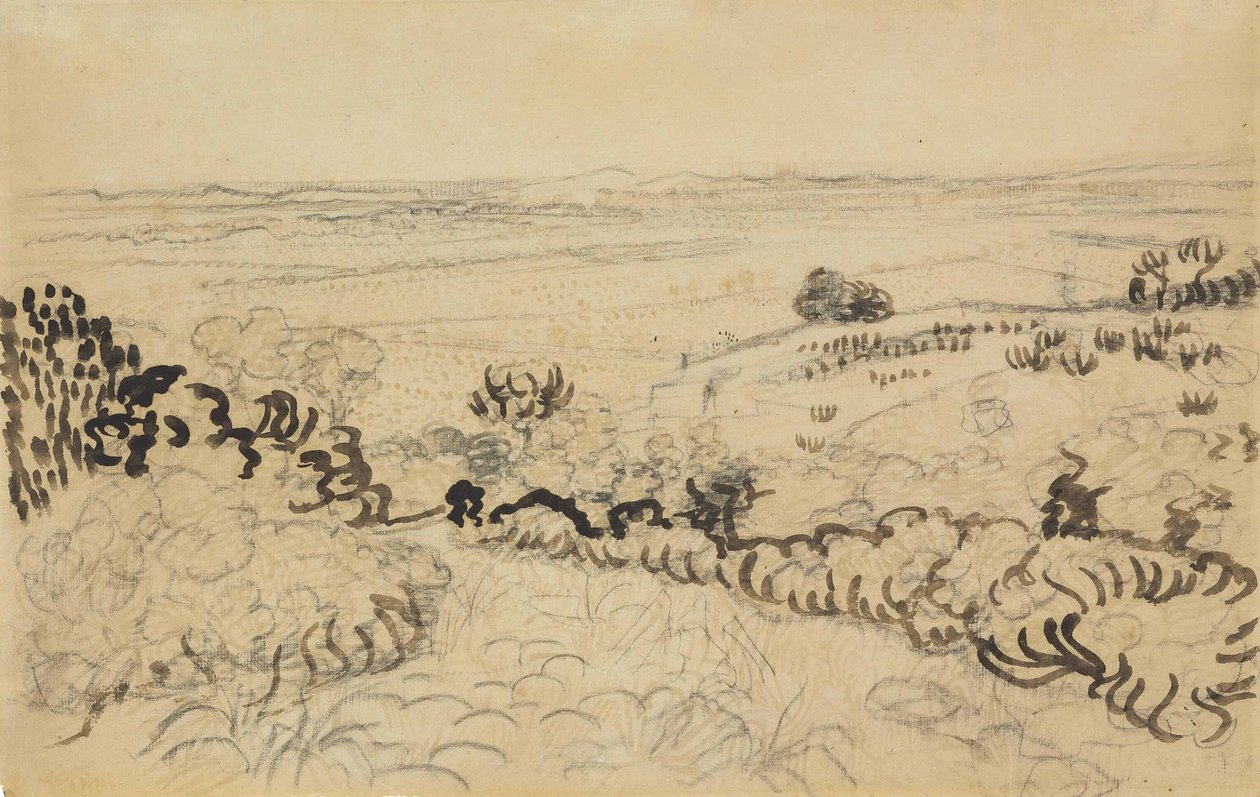 Vue de Montmajour tekijältä Vincent van Gogh