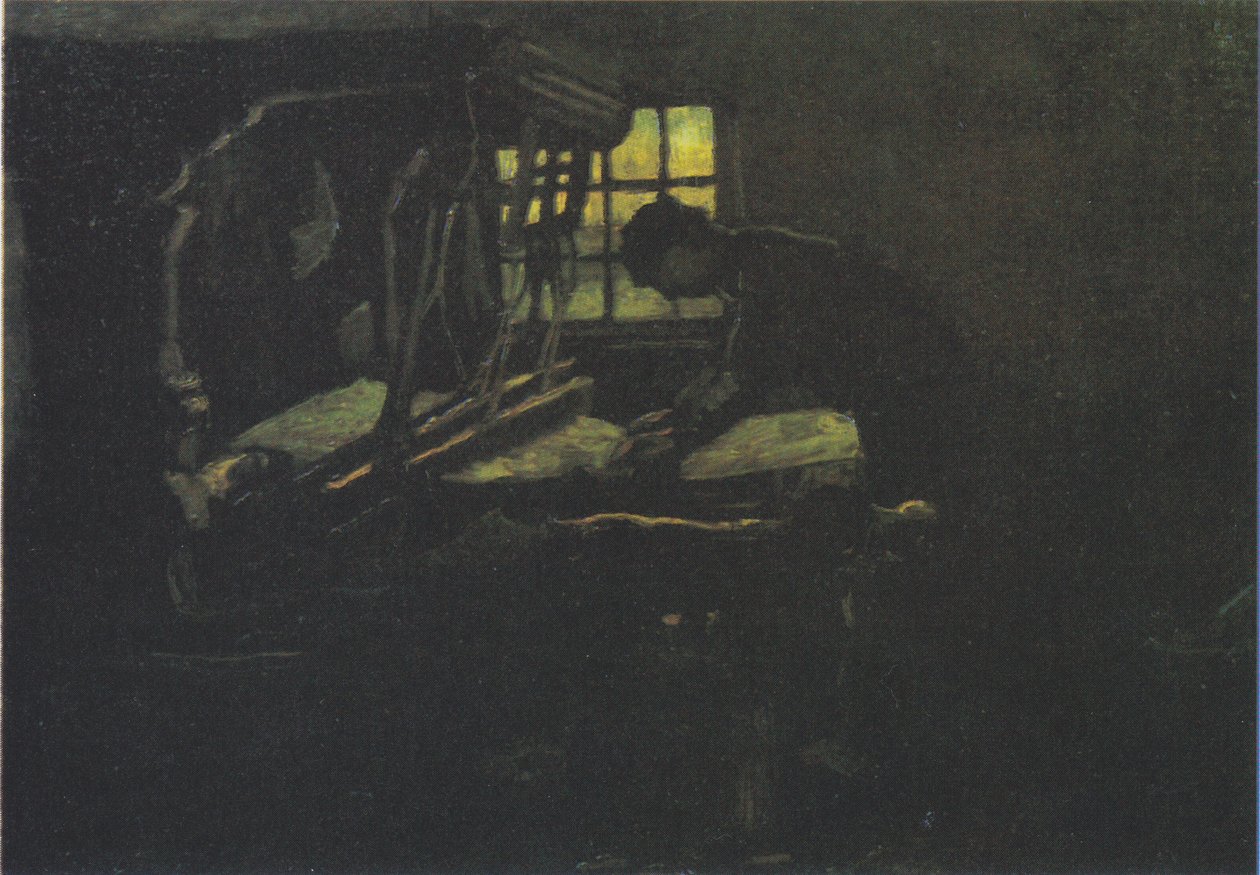Weber, seisoo kangaspuulla tekijältä Vincent van Gogh