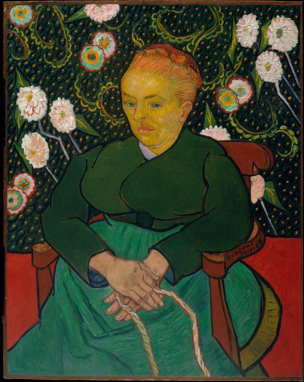 Nainen keinu keinuttelee tekijältä Vincent van Gogh