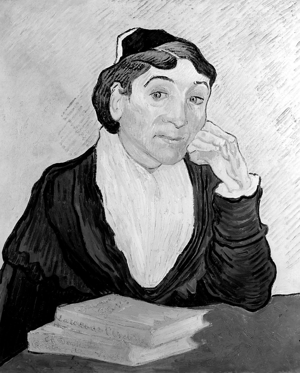 Nainen Arlesista, 1890 (katso myös 18948) tekijältä Vincent van Gogh