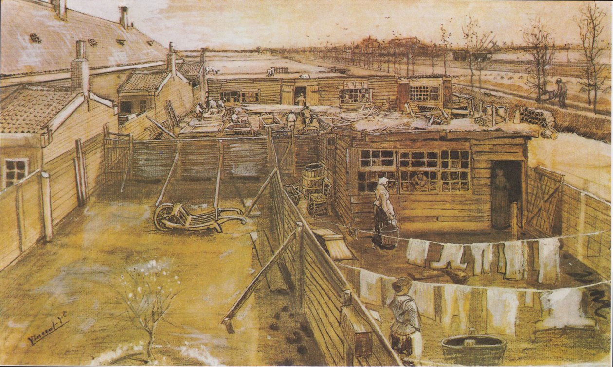 Puusepän työpaja tekijältä Vincent van Gogh