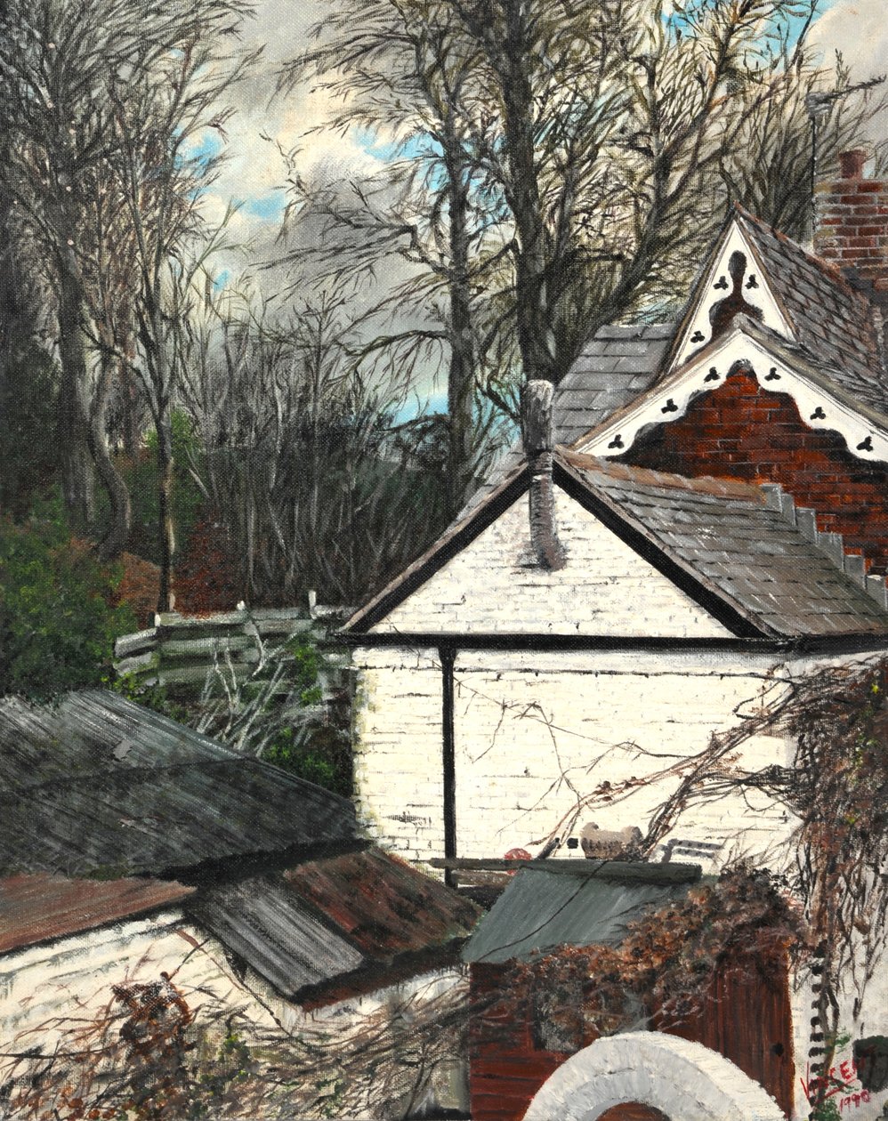 Haunted Hill Mold Wales tekijältä Vincent Alexander Booth