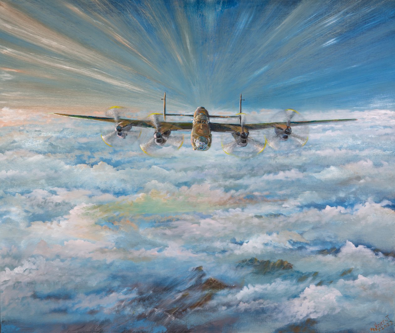 Avro Lancaster B1 Special, 2023 tekijältä Vincent Alexander Booth