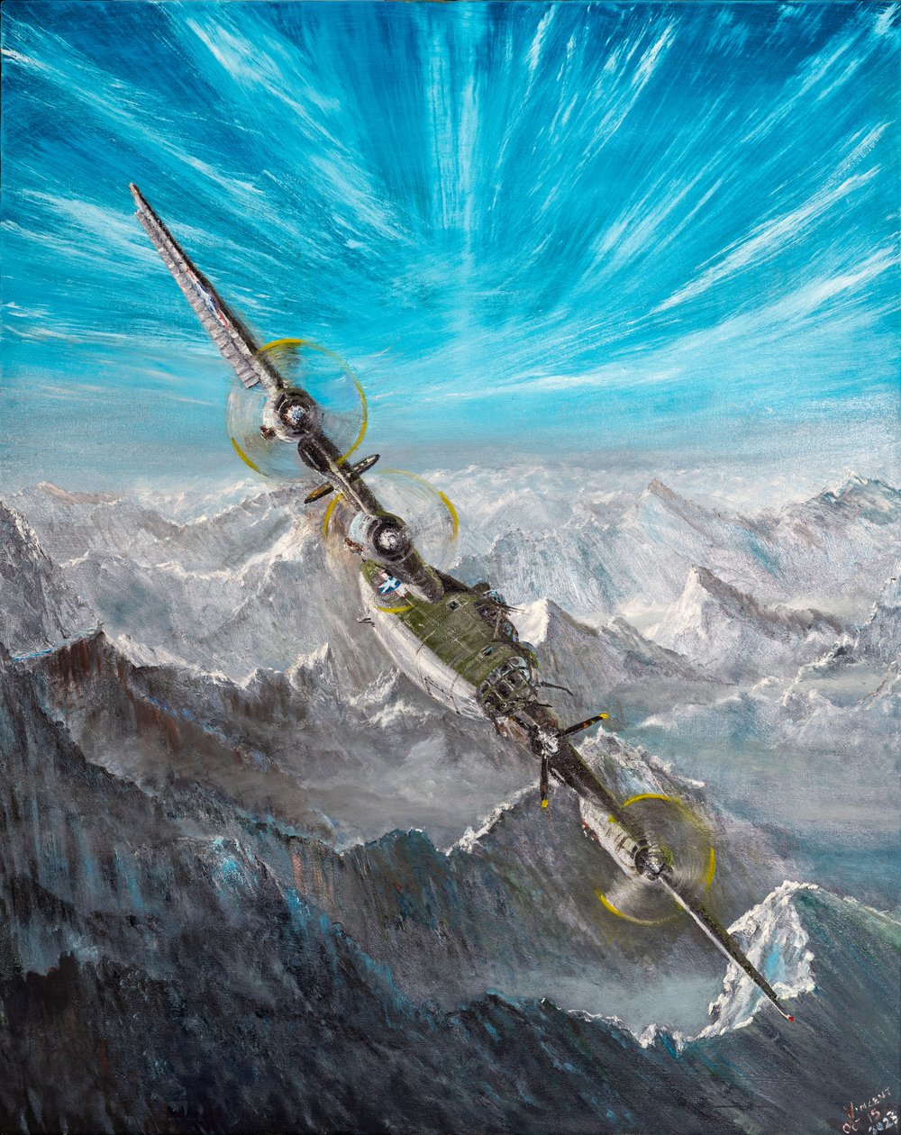 B-24 Liberator Swiss Landing 7, 2023 tekijältä Vincent Alexander Booth