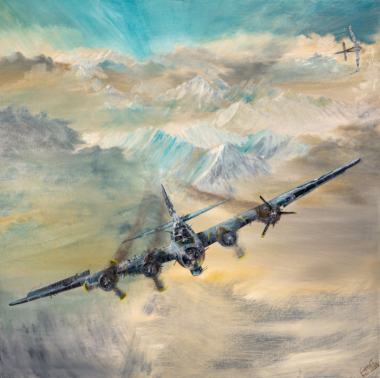 B17G, Royal Flush 2, Swiss Landing 8, 2023 tekijältä Vincent Alexander Booth