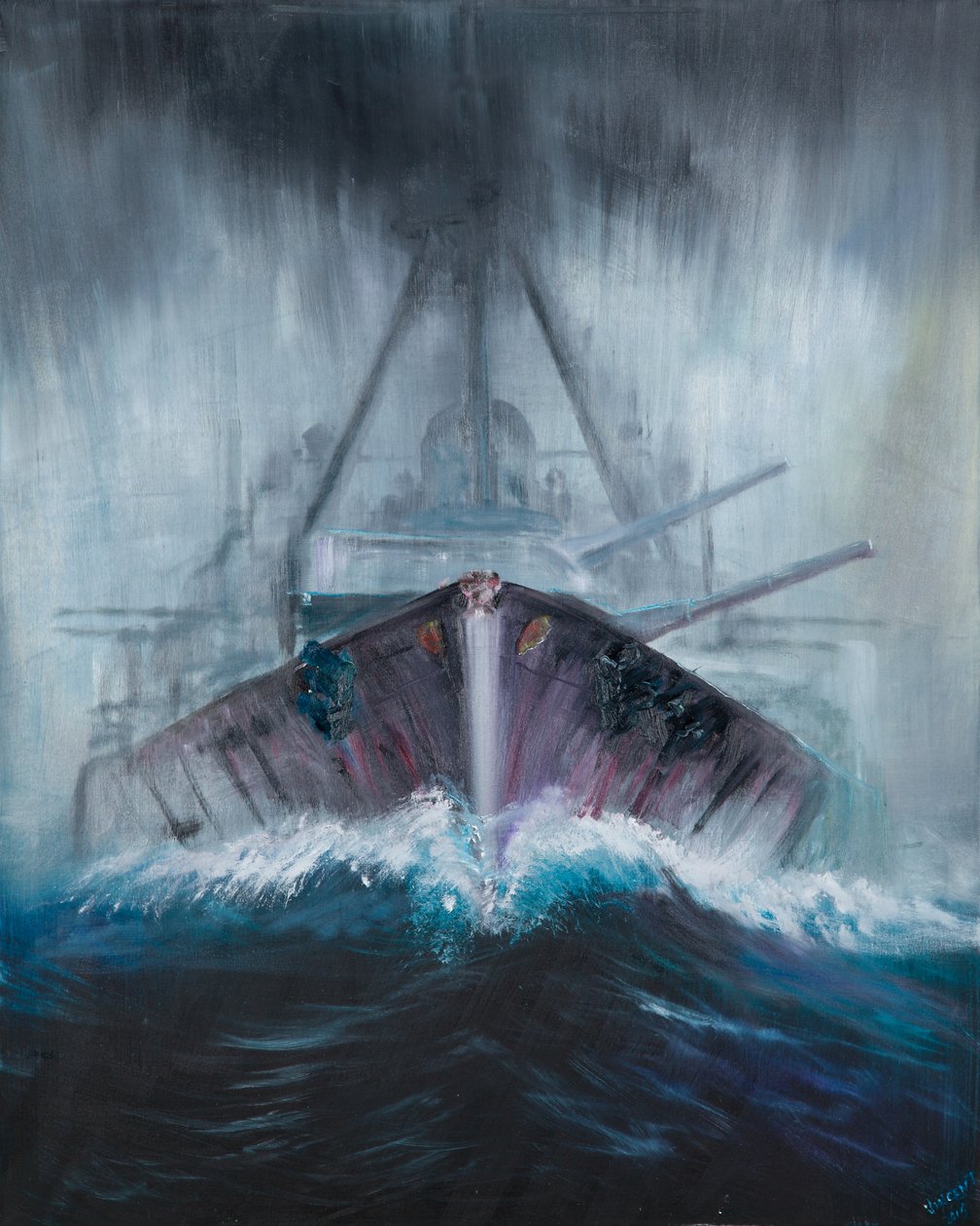 Taisteluristeilijä Derfflinger 1918, 2016, tekijältä Vincent Alexander Booth