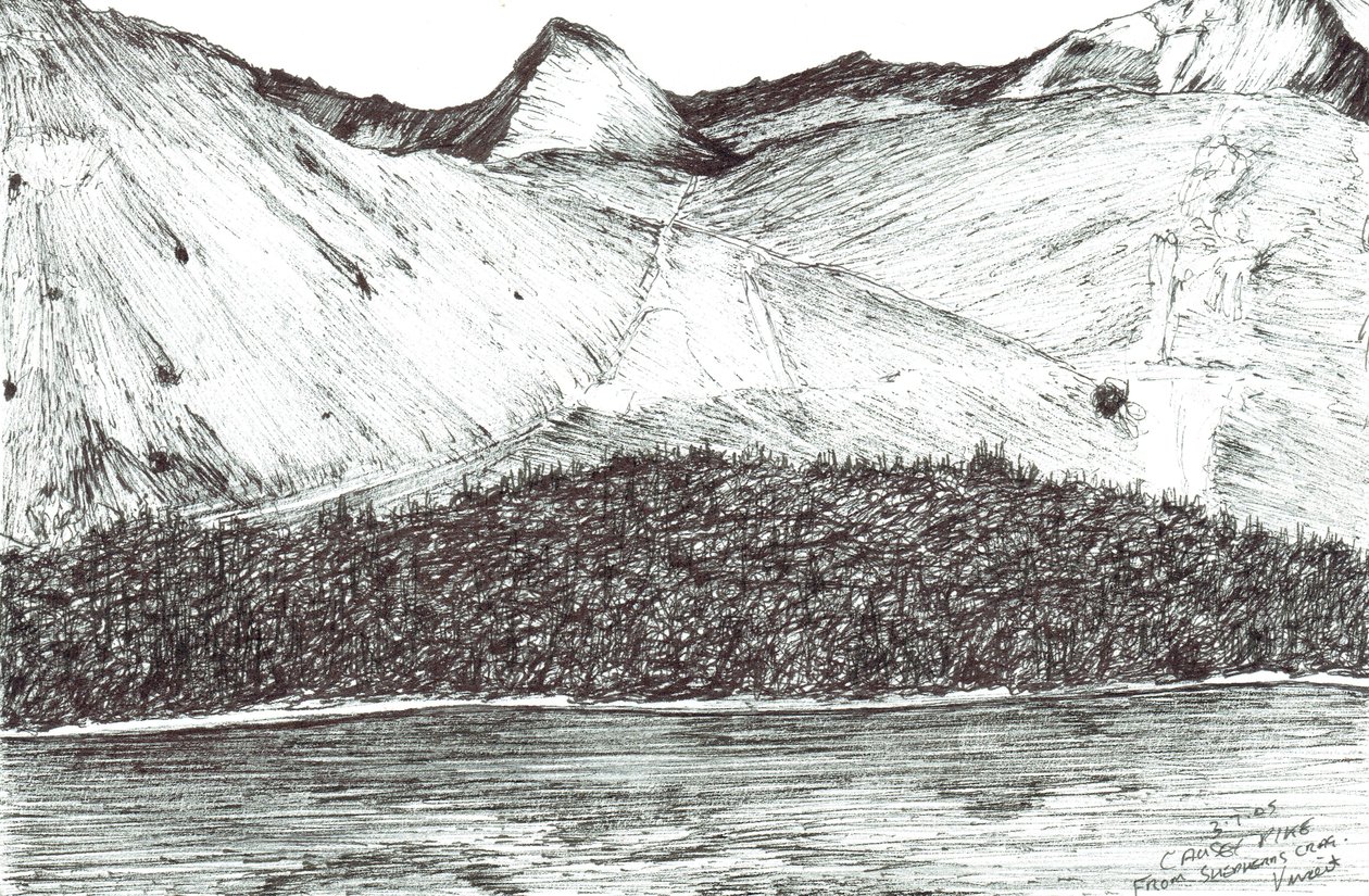 Causey Pike, 2005 tekijältä Vincent Alexander Booth