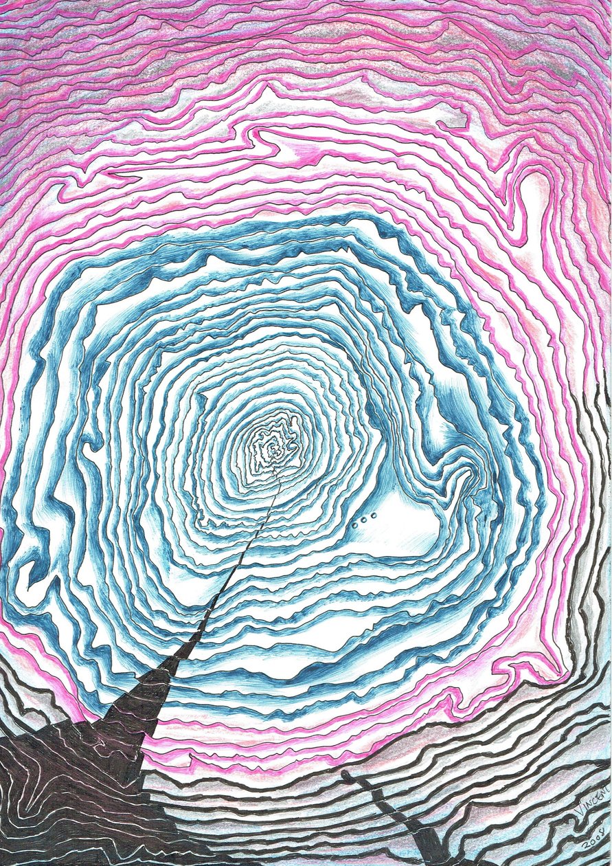 Spiraalin syvyys, 2008 tekijältä Vincent Alexander Booth