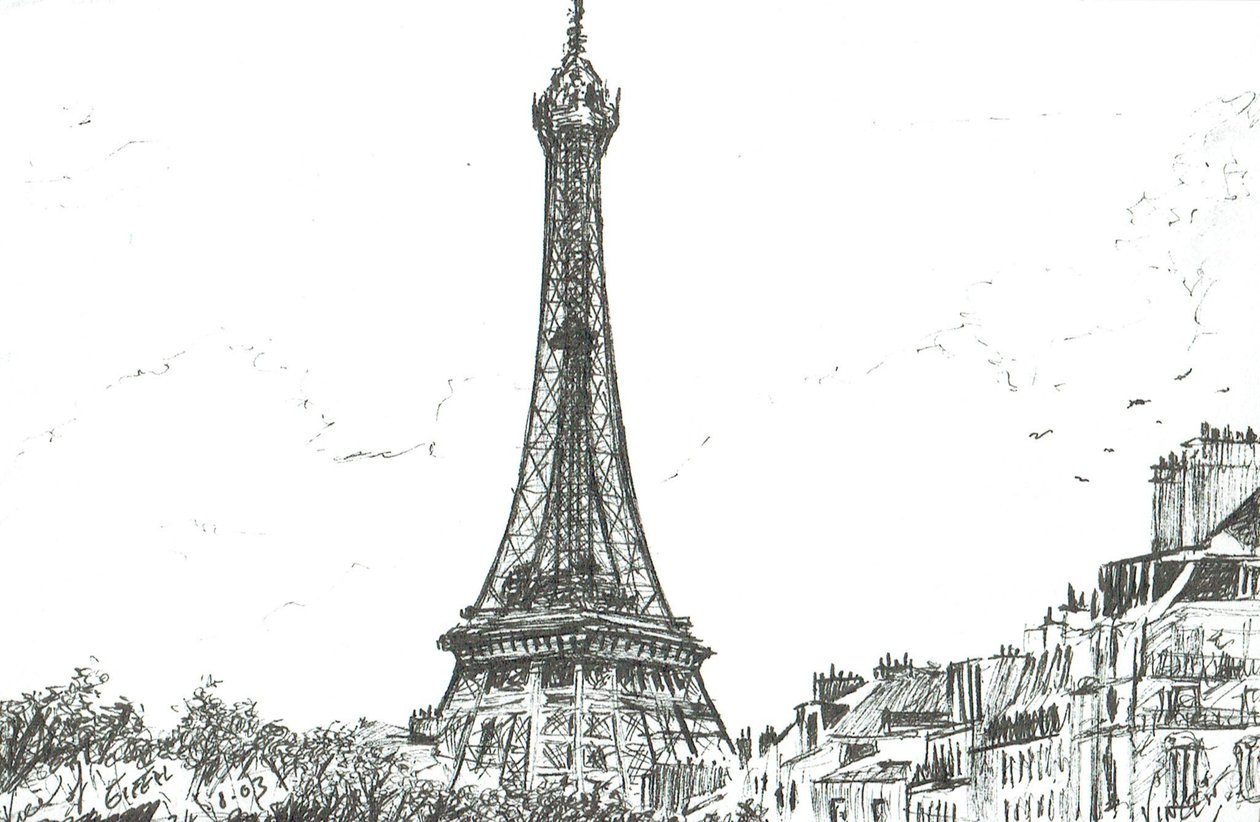 Eiffel-torni, 2003 tekijältä Vincent Alexander Booth