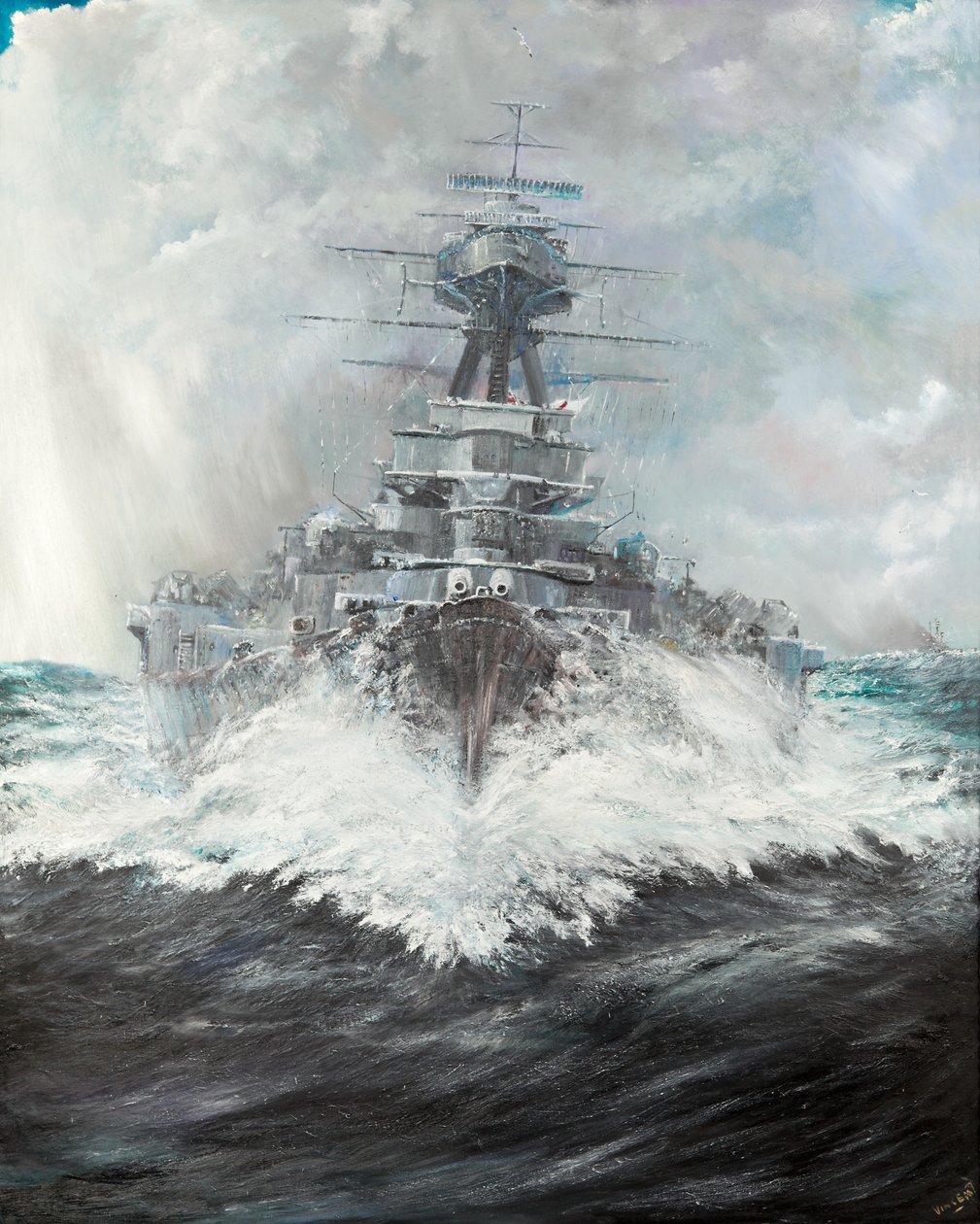 HMS Hood (2), 2016, tekijältä Vincent Alexander Booth