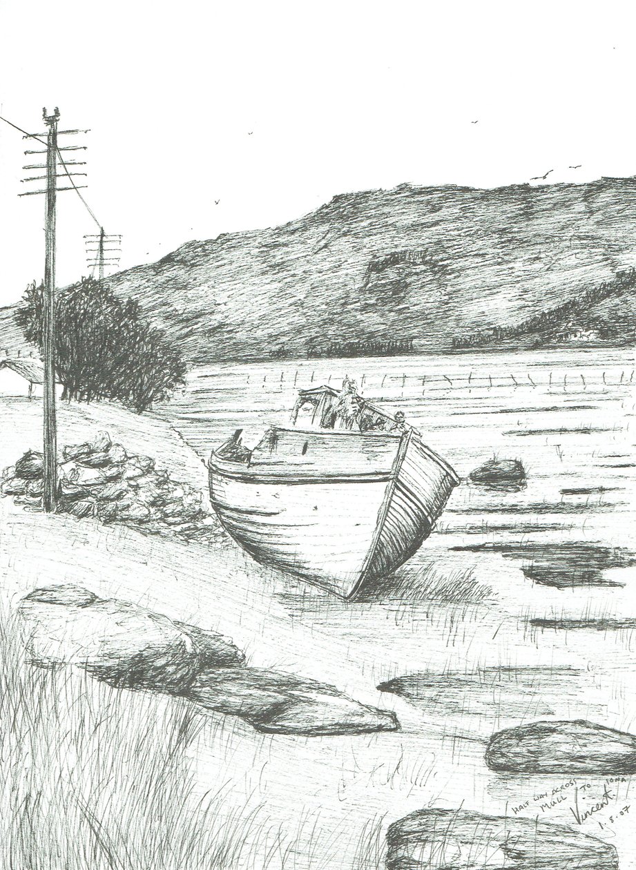 Puolivälissä Isle of Mull, 2007 tekijältä Vincent Alexander Booth