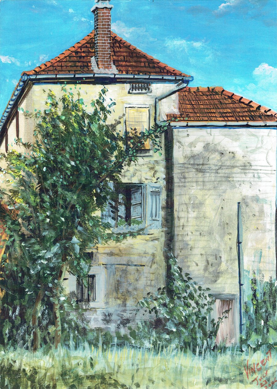 Talo Laignesissa Ranskassa, 2006 tekijältä Vincent Alexander Booth
