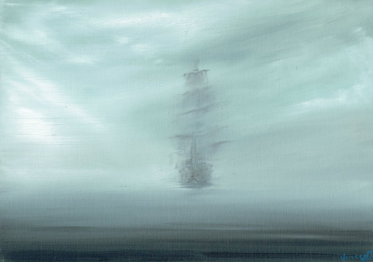 Pacific Dawn, 2017, (öljy kankaalle) tekijältä Vincent Alexander Booth