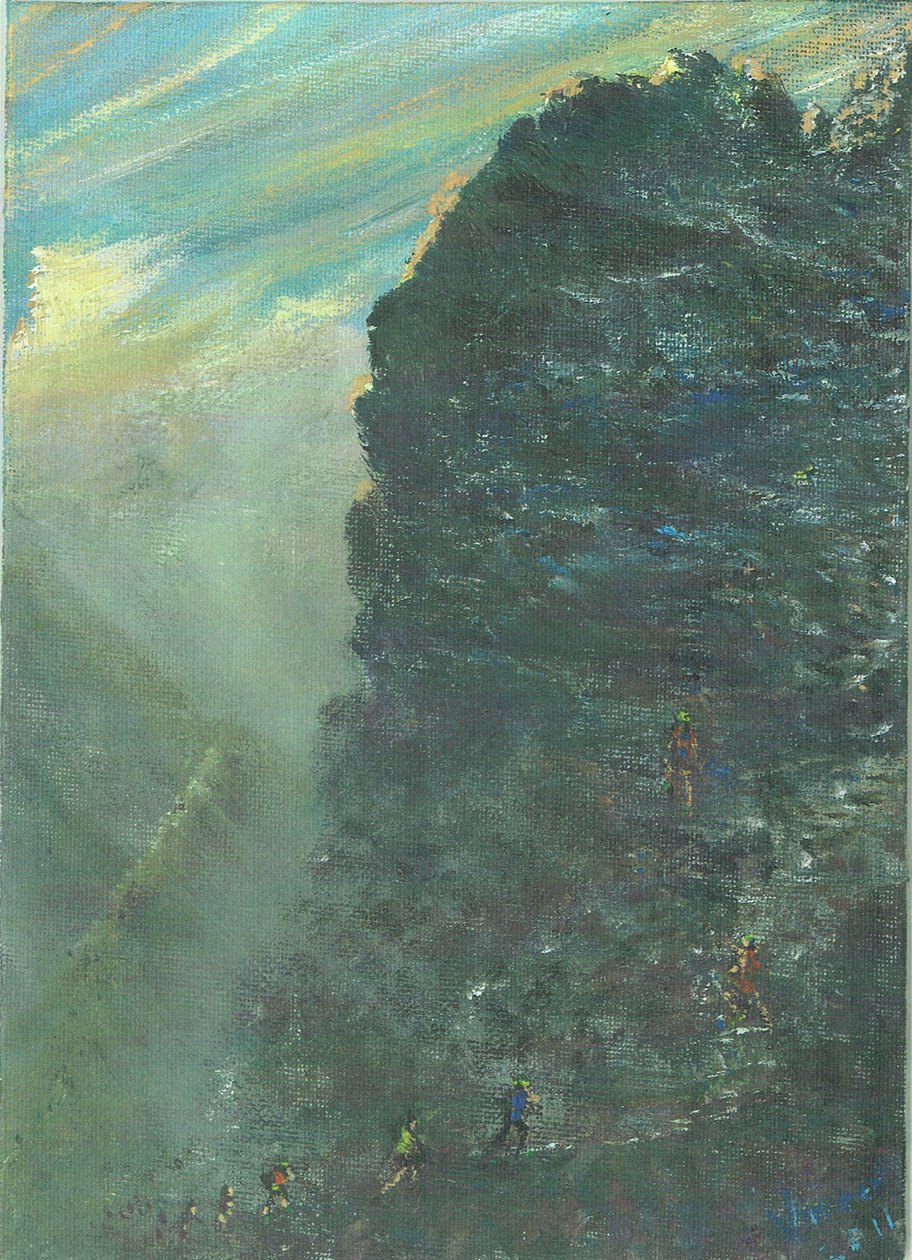 Kallioinen nousu vuorelle, 2011 tekijältä Vincent Alexander Booth