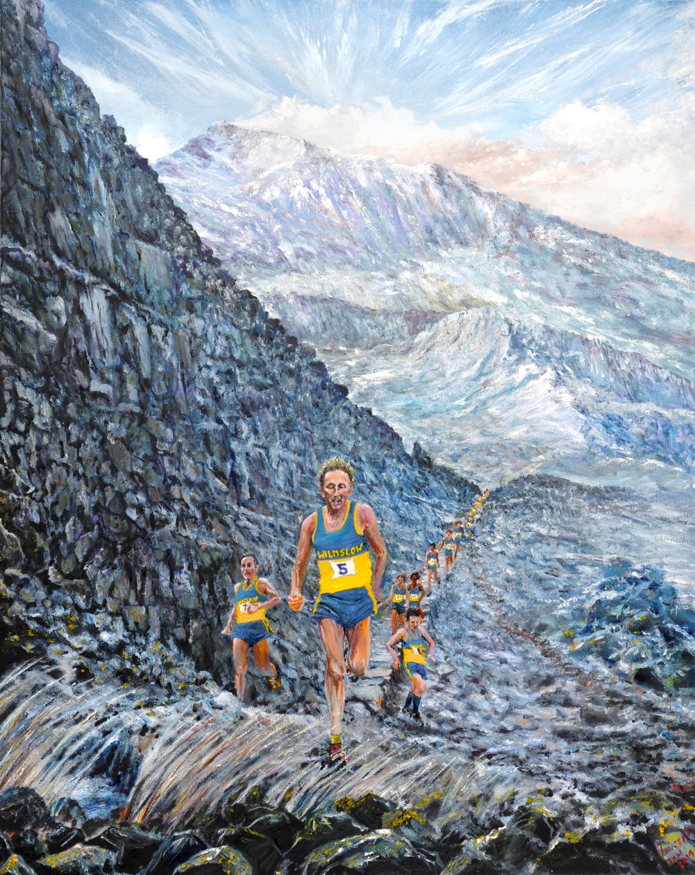 Snowdonin juoksu, 2019 tekijältä Vincent Alexander Booth