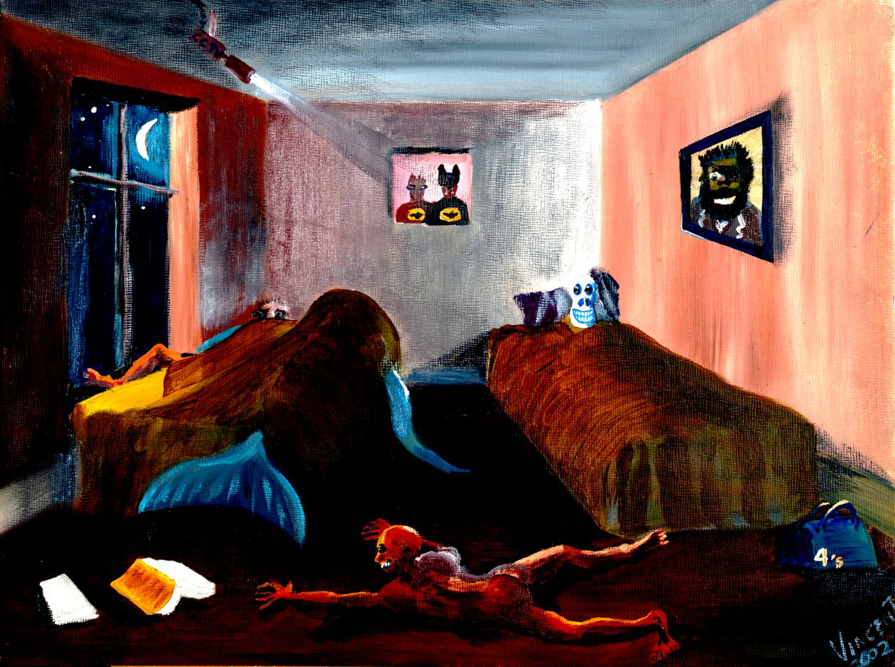 Outoja öitä Mansaarella, 2002 tekijältä Vincent Alexander Booth