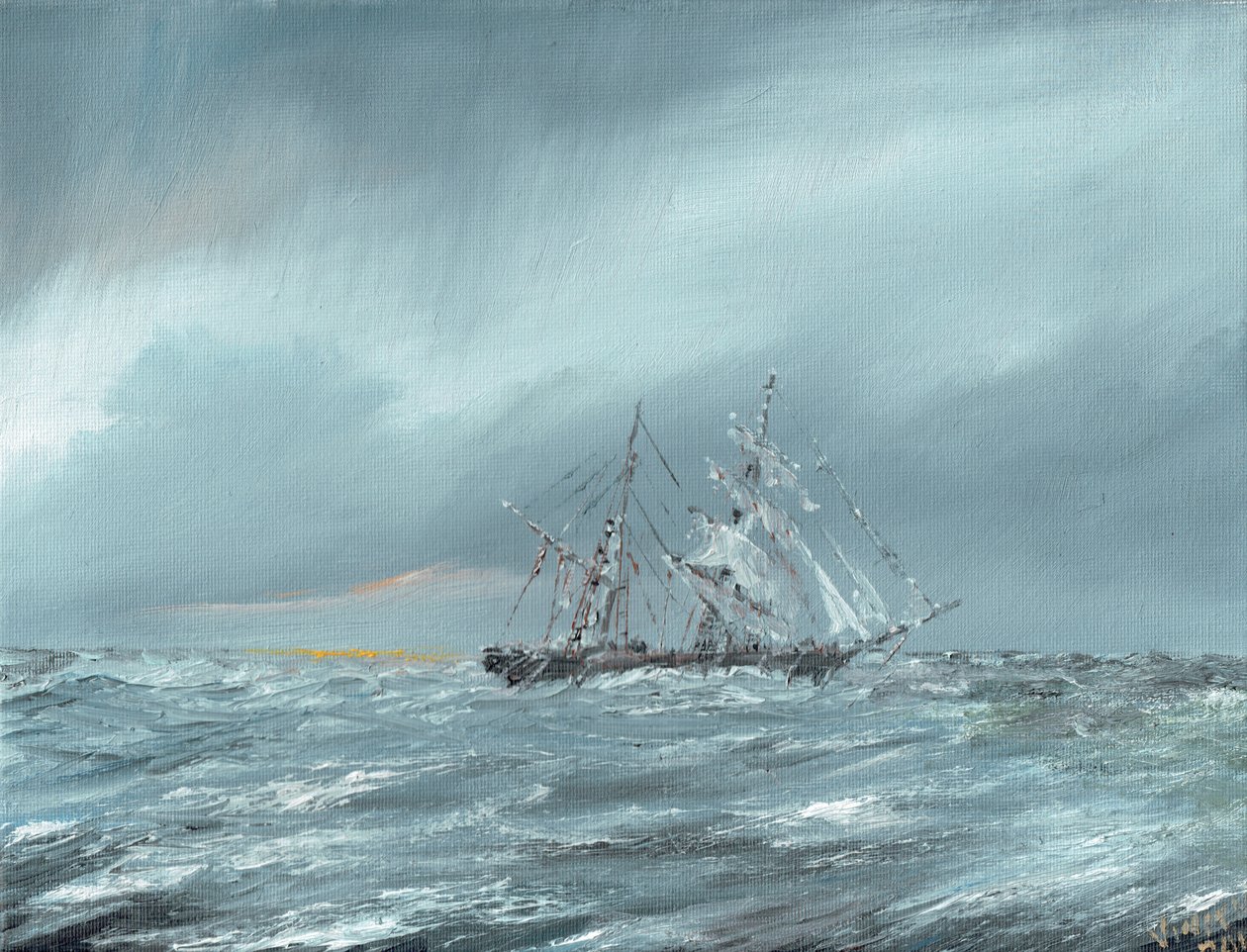 Mary Celesten ajautuminen 5. joulukuuta 1872, 2016, tekijältä Vincent Alexander Booth