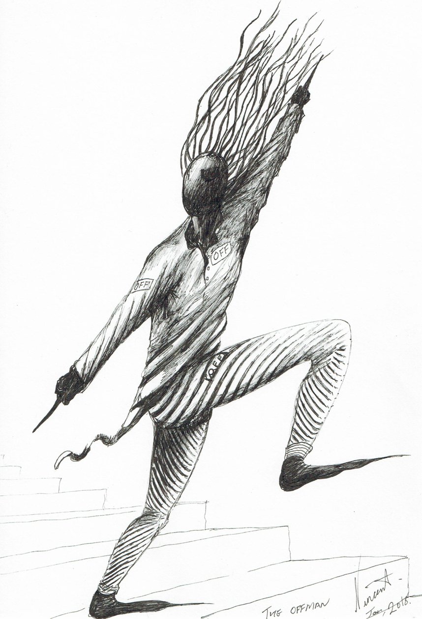 OFF Man, 2018 tekijältä Vincent Alexander Booth