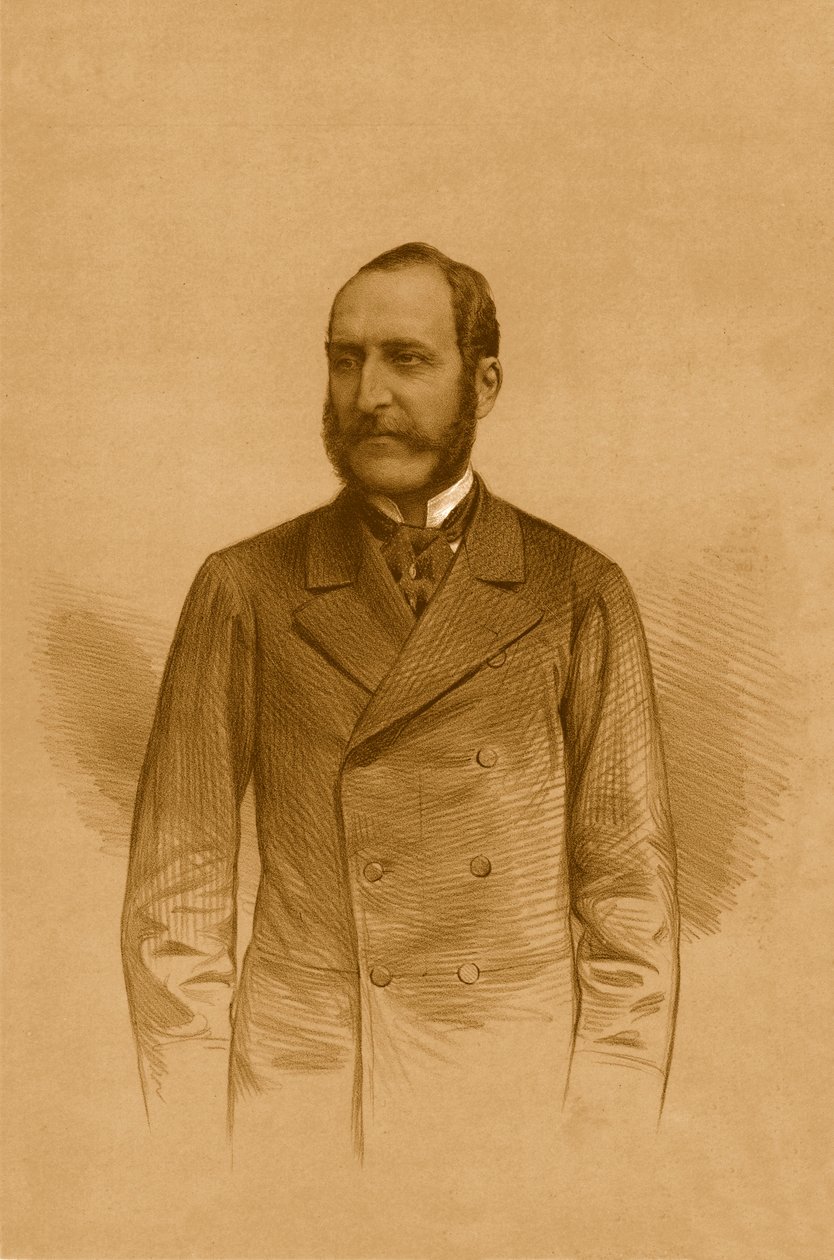 Eversti Kingscote C.B.M.P., 1879. tekijältä Vincent Brooks Day and Son