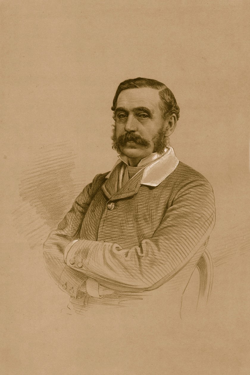 Mr. W.E.Oakeley, 1879. tekijältä Vincent Brooks Day and Son