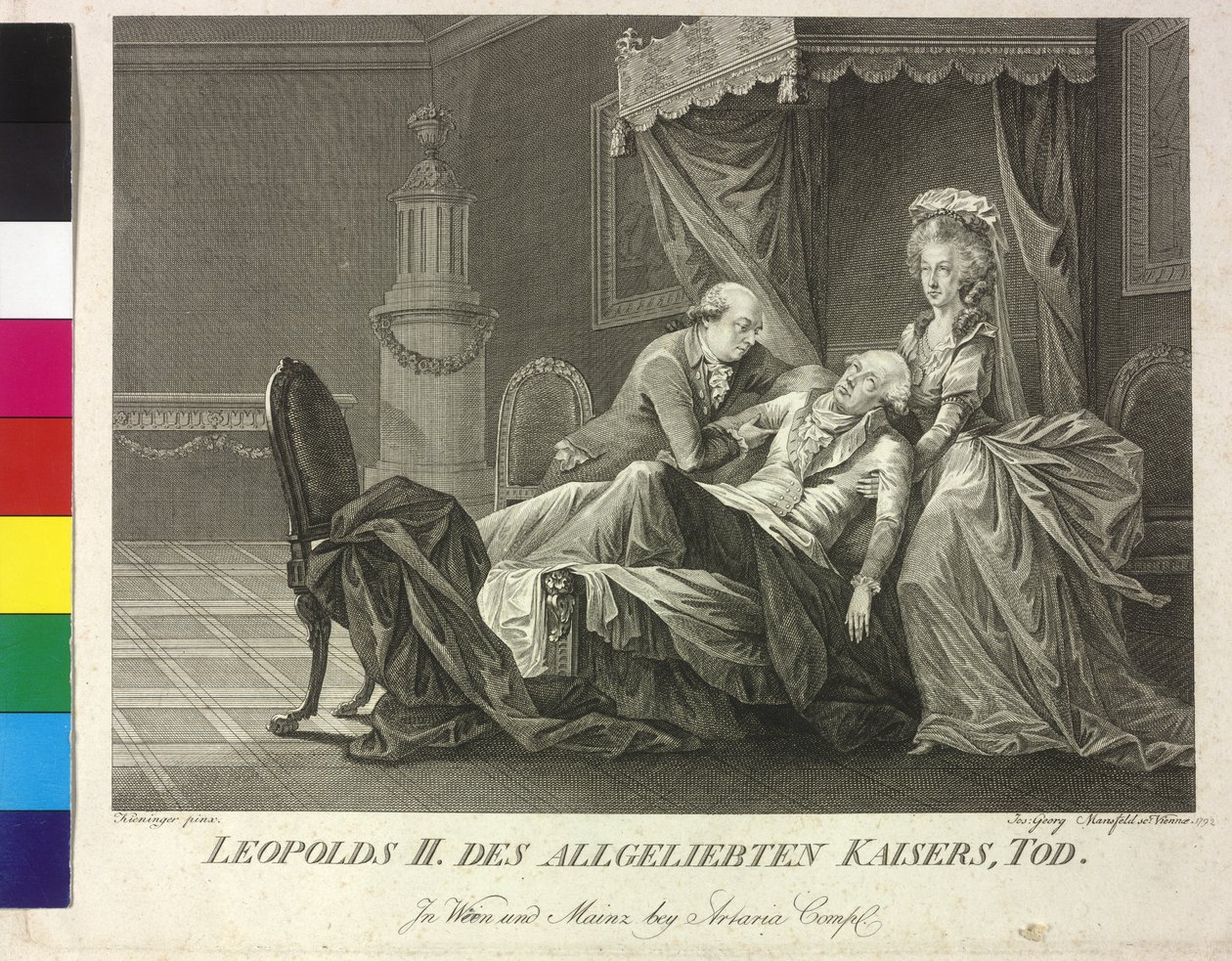 Keisari Leopold II:n kuolema tekijältä Vincent George Kininger