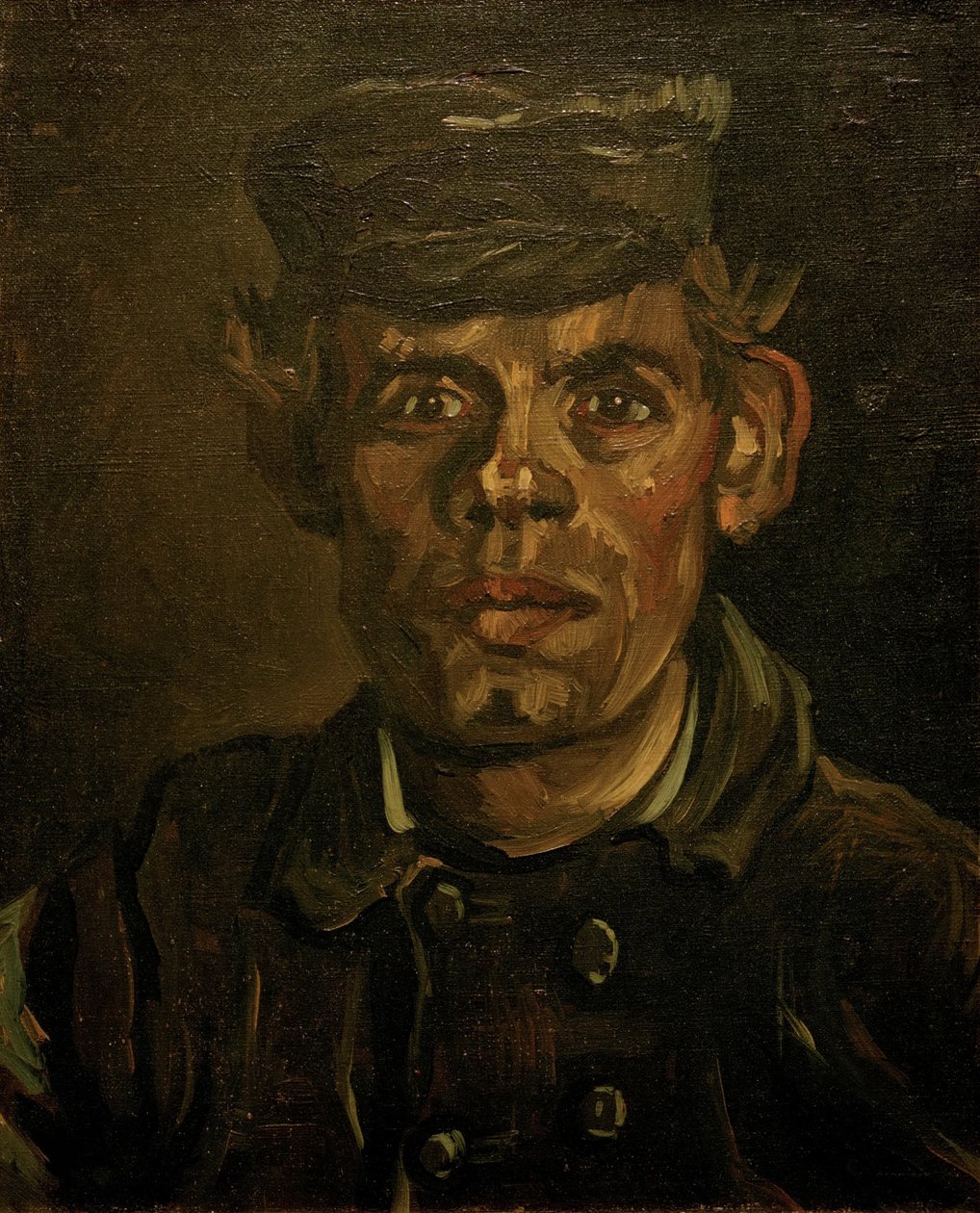 Talonpojan muotokuva, 1885. tekijältä Vincent van Gogh