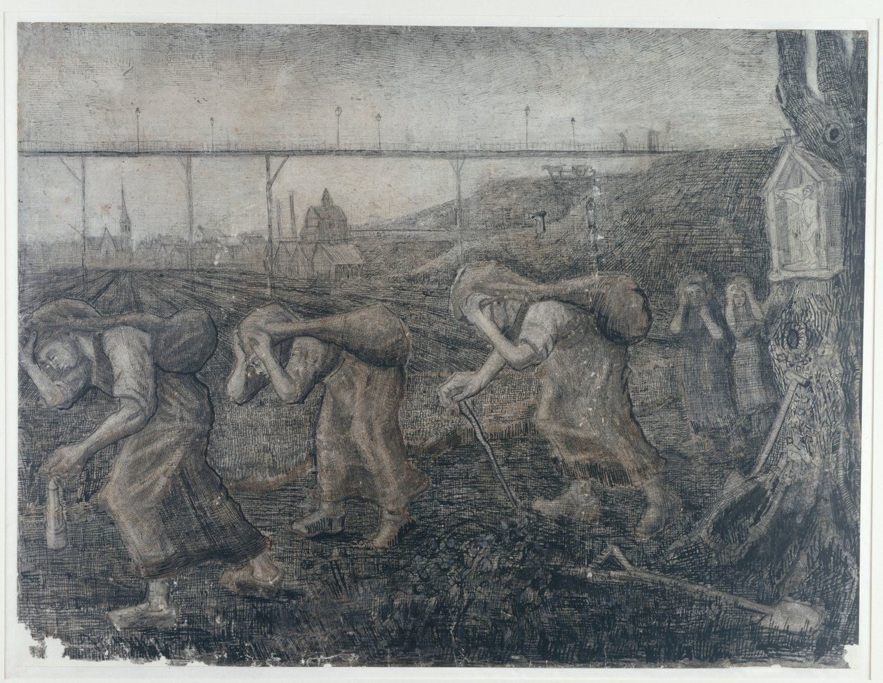 Taakan kantajat, 1881. tekijältä Vincent van Gogh